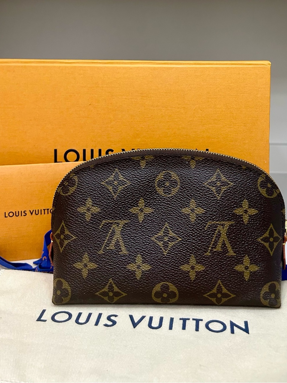 Authentic Louis Vuitton Cosmetic Pouch PM Monogram